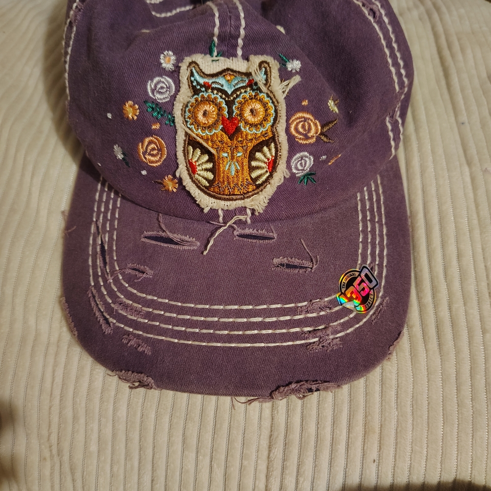 District Purple Adult This Is not a child Cap.